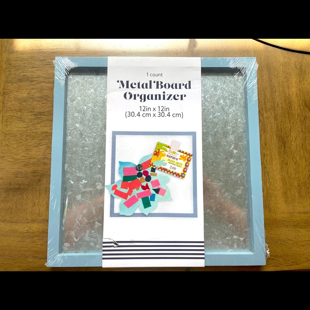 12 x 12 Metal Board Organizer